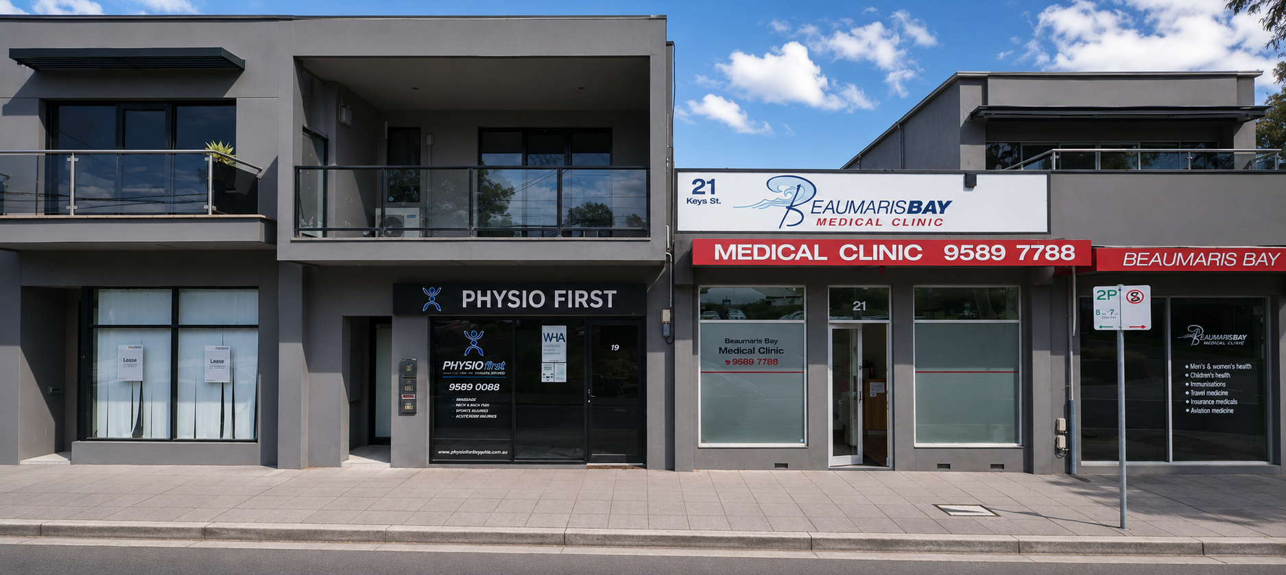 Physio First Beaumaris clinic