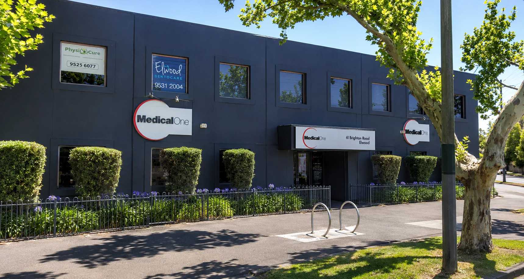 Exterior of Medical One, home of Physio Cure Elwood